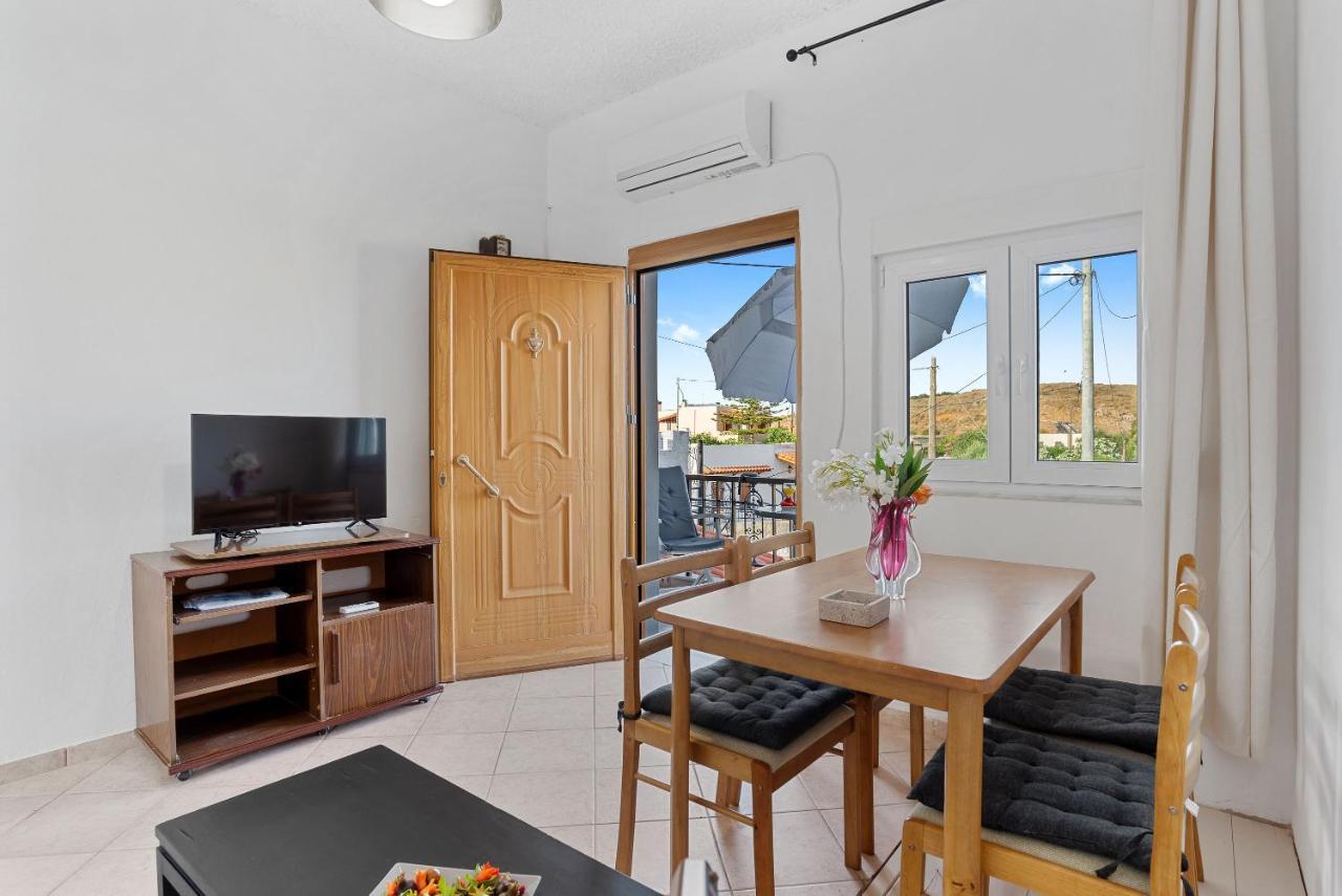 Bella-Maria At Aptera With Mountain And Sea View !! Chania  Ngoại thất bức ảnh